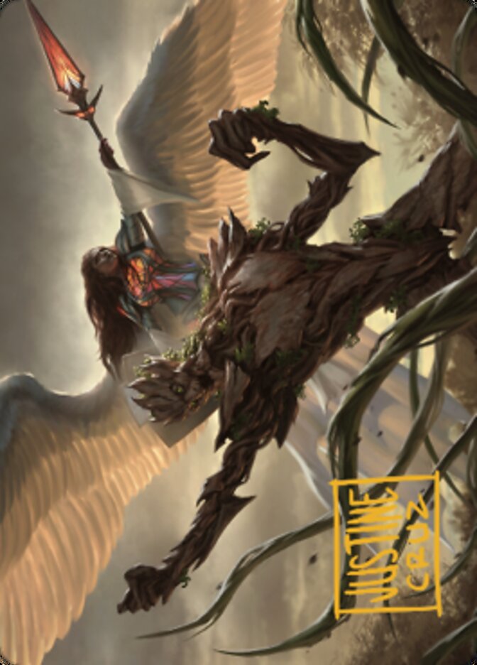 Strength of the Coalition Art Card (Gold-Stamped Signature) [Dominaria United Art Series] | Grognard Games