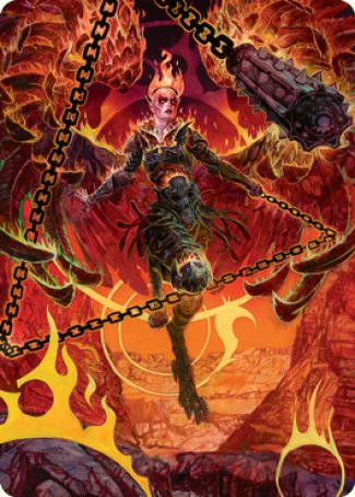 Zariel, Archduke of Avernus Art Card [Dungeons & Dragons: Adventures in the Forgotten Realms Art Series] | Grognard Games