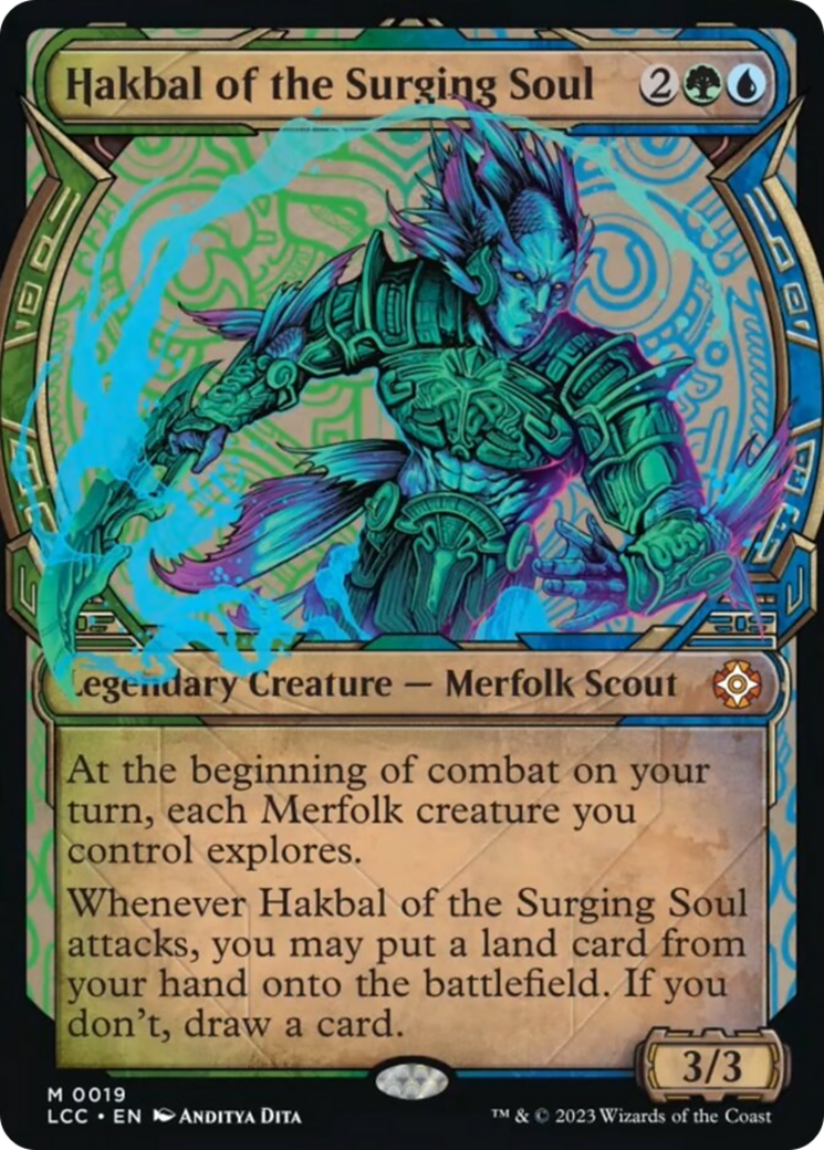 Hakbal of the Surging Soul (Showcase) [The Lost Caverns of Ixalan Commander] | Grognard Games