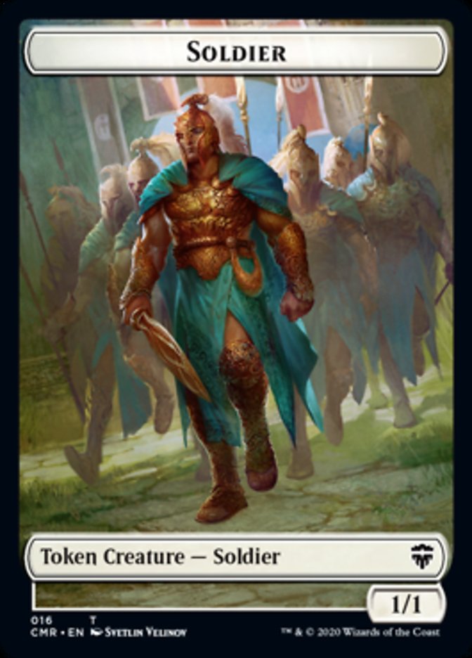 Cat // Soldier Token [Commander Legends Tokens] | Grognard Games