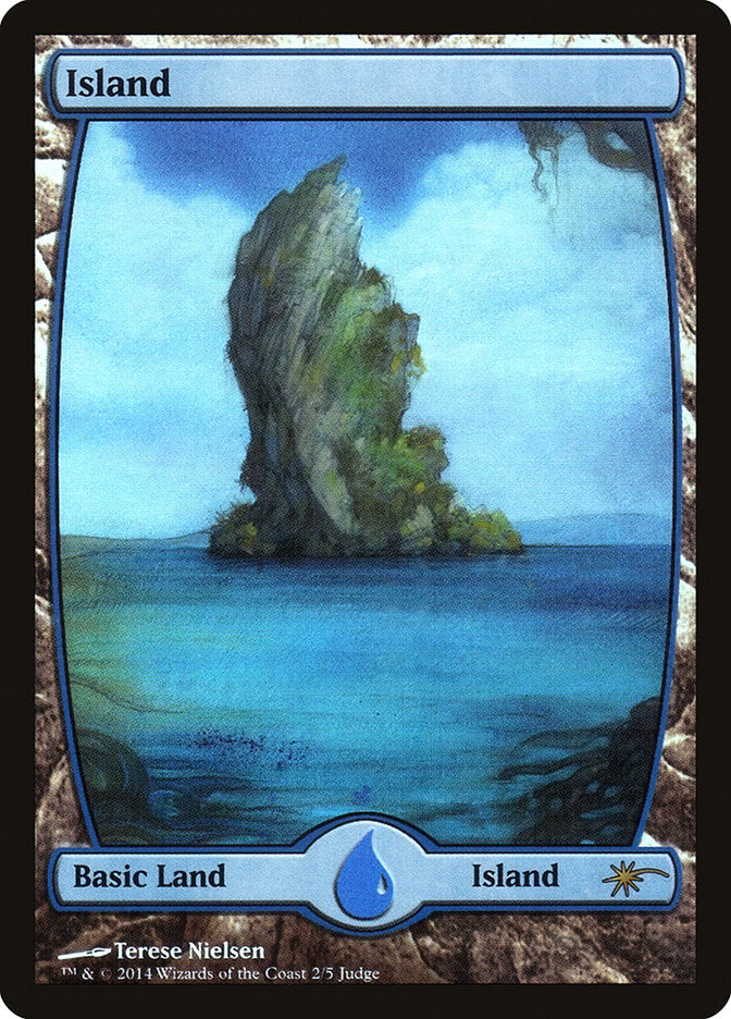Island (2★) [Judge Gift Cards 2014] | Grognard Games