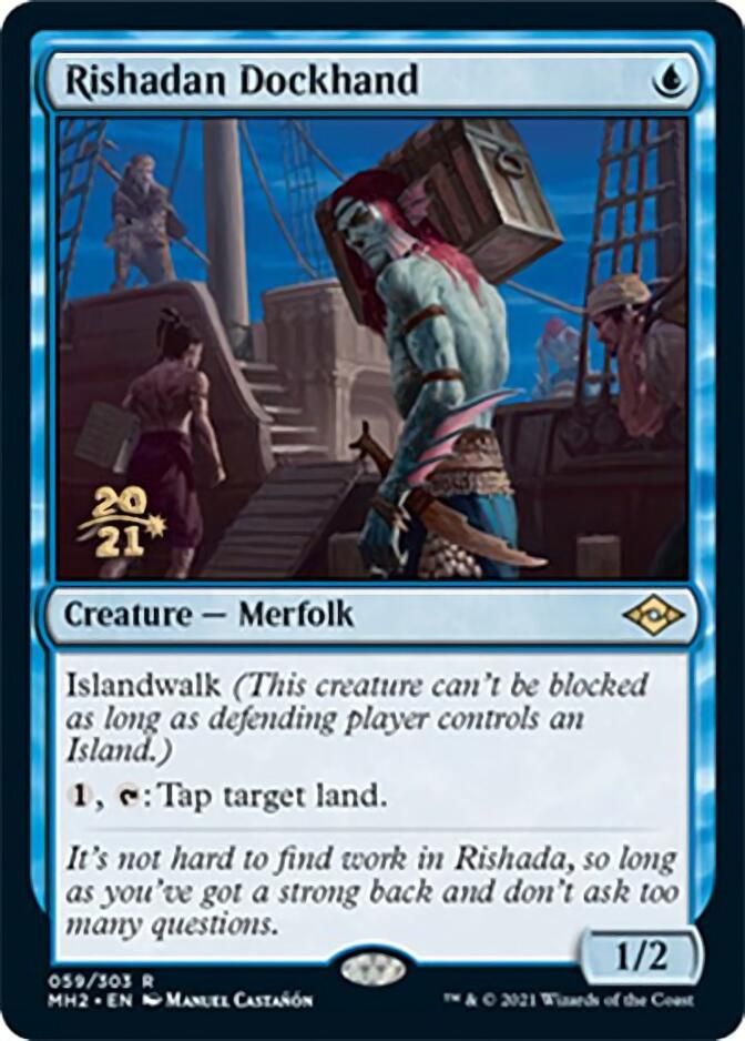 Rishadan Dockhand [Modern Horizons 2 Prerelease Promos] | Grognard Games