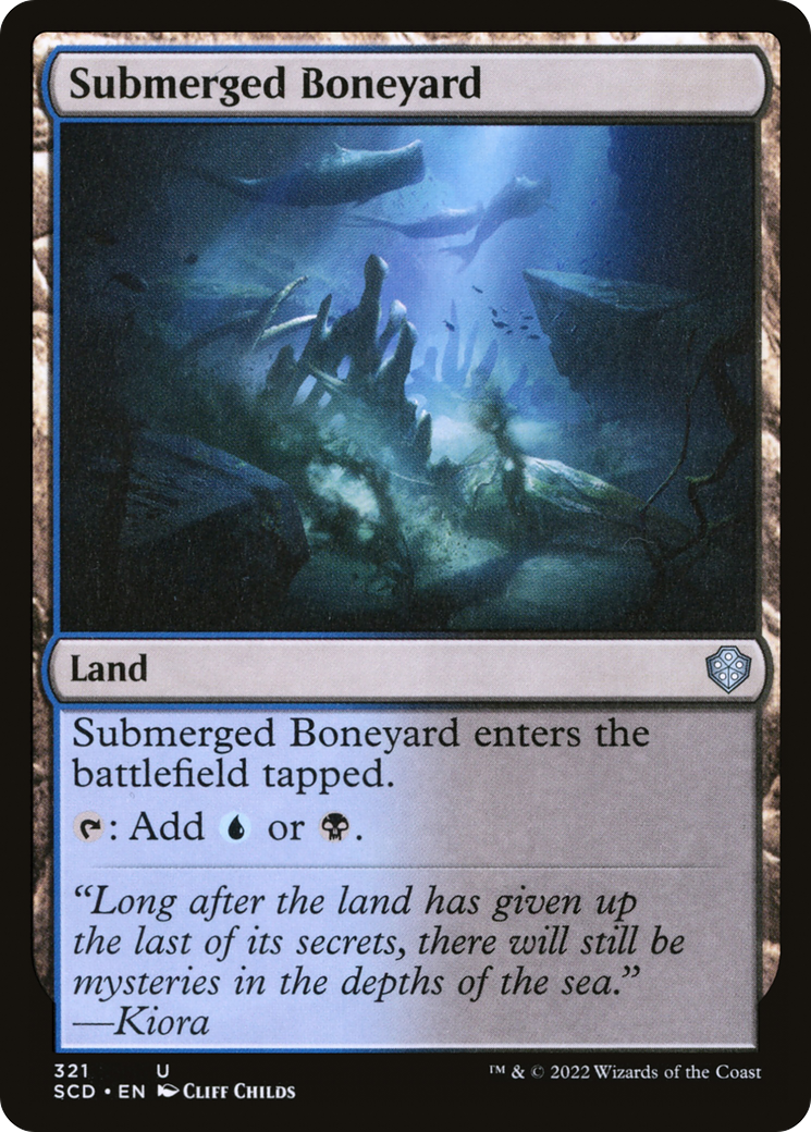 Submerged Boneyard [Starter Commander Decks] | Grognard Games