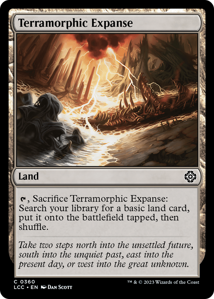 Terramorphic Expanse [The Lost Caverns of Ixalan Commander] | Grognard Games