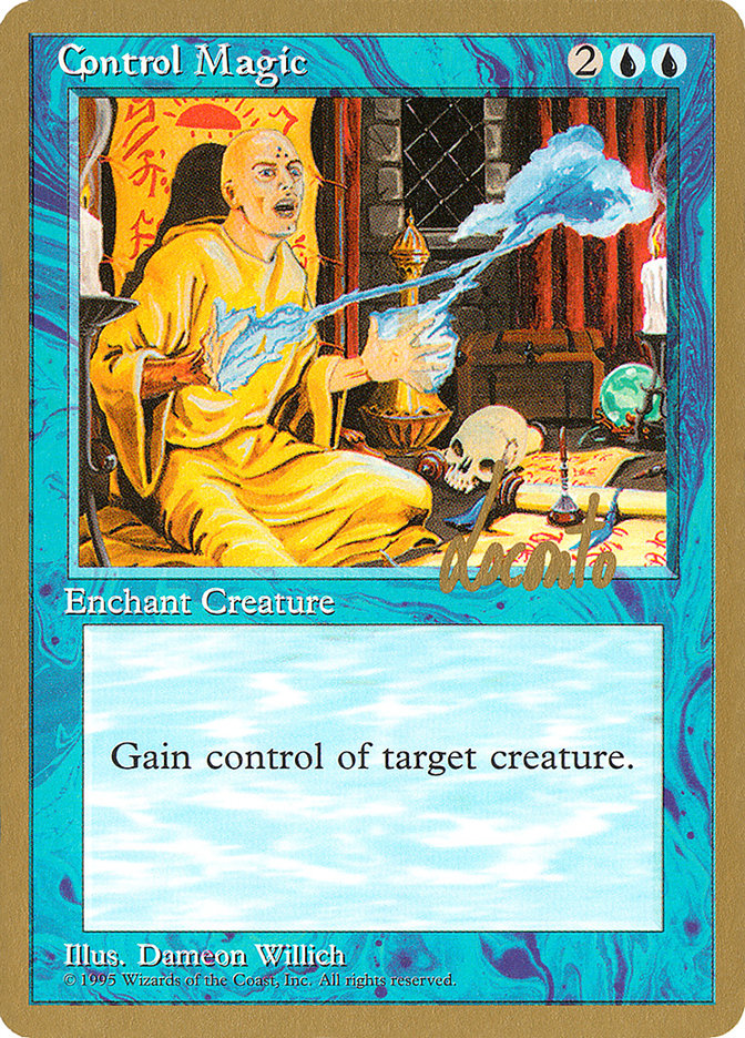 Control Magic (Michael Loconto) [Pro Tour Collector Set] | Grognard Games