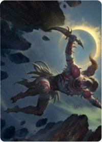 Nighthawk Scavenger Art Card [Zendikar Rising Art Series] | Grognard Games