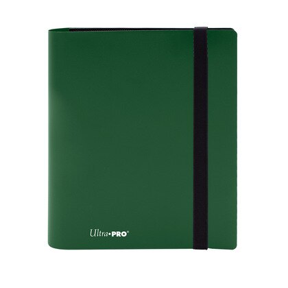 Ultra-Pro Eclipse 4-pocket binder Forest Green | Grognard Games