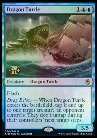 Dragon Turtle [Dungeons & Dragons: Adventures in the Forgotten Realms Prerelease Promos] | Grognard Games