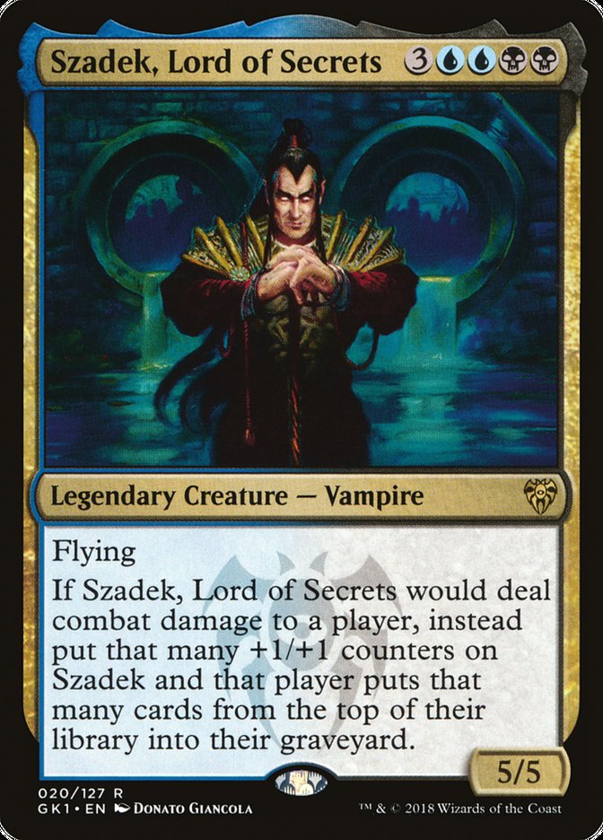 Szadek, Lord of Secrets [Guilds of Ravnica Guild Kit] | Grognard Games