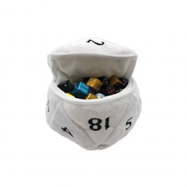 Ultra Pro Plush Dice Holder White | Grognard Games