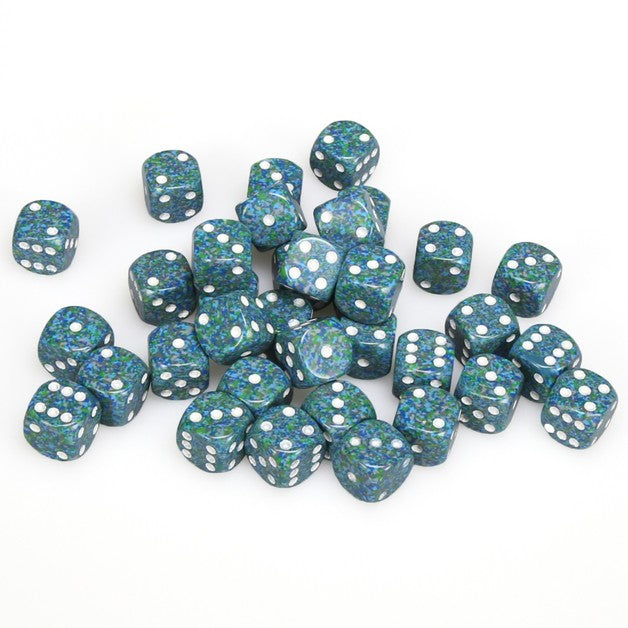 CHX25916 Speckled Sea 36 D6 set | Grognard Games