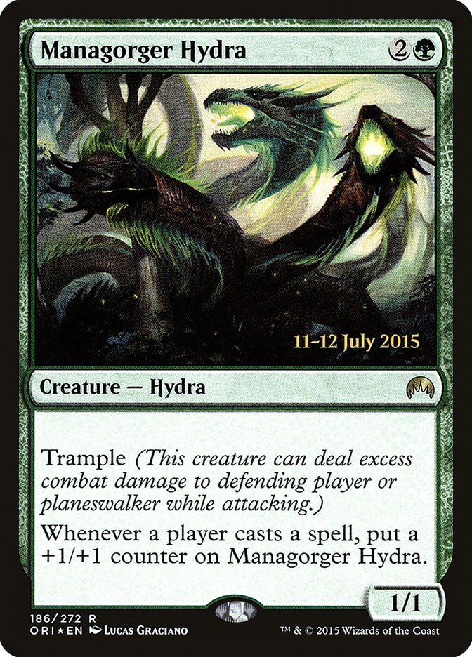 Managorger Hydra [Magic Origins Prerelease Promos] | Grognard Games