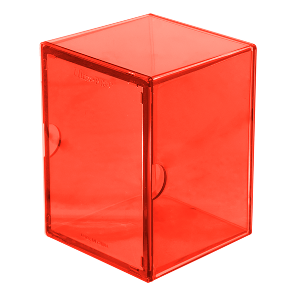 Ultra Pro Eclipse 2-Piece 100+ Deck Box Pumpkin Orange | Grognard Games