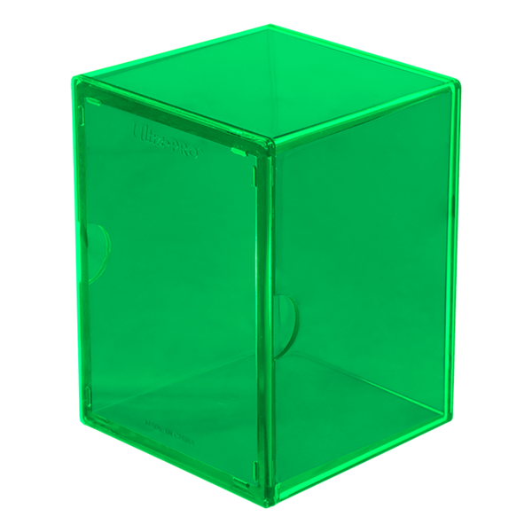 Ultra Pro Eclipse 2-Piece 100+ Deck Box Lime Green | Grognard Games