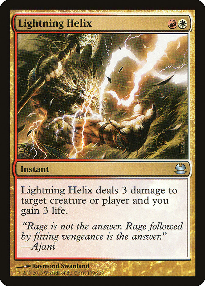 Lightning Helix [Modern Masters] | Grognard Games