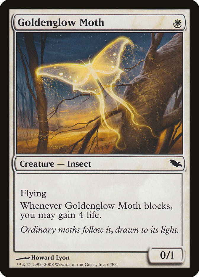 Goldenglow Moth [Shadowmoor] | Grognard Games