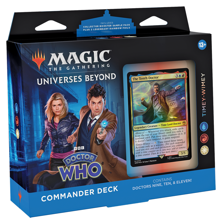 Doctor Who - Commander Deck (Timey-Wimey) | Grognard Games