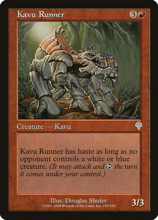 Kavu Runner [Invasion] | Grognard Games