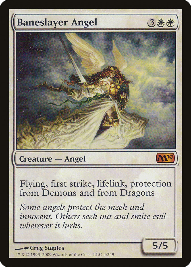 Baneslayer Angel [Magic 2010] | Grognard Games
