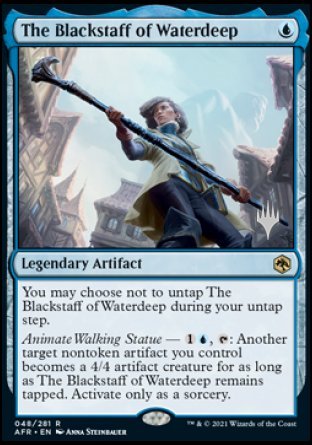 The Blackstaff of Waterdeep (Promo Pack) [Dungeons & Dragons: Adventures in the Forgotten Realms Promos] | Grognard Games