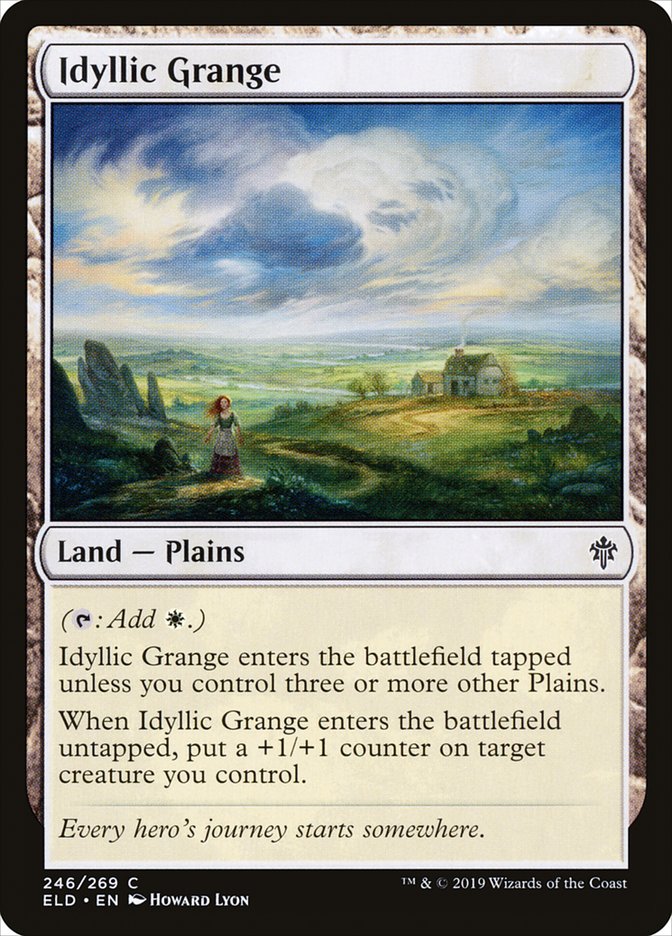 Idyllic Grange [Throne of Eldraine] | Grognard Games