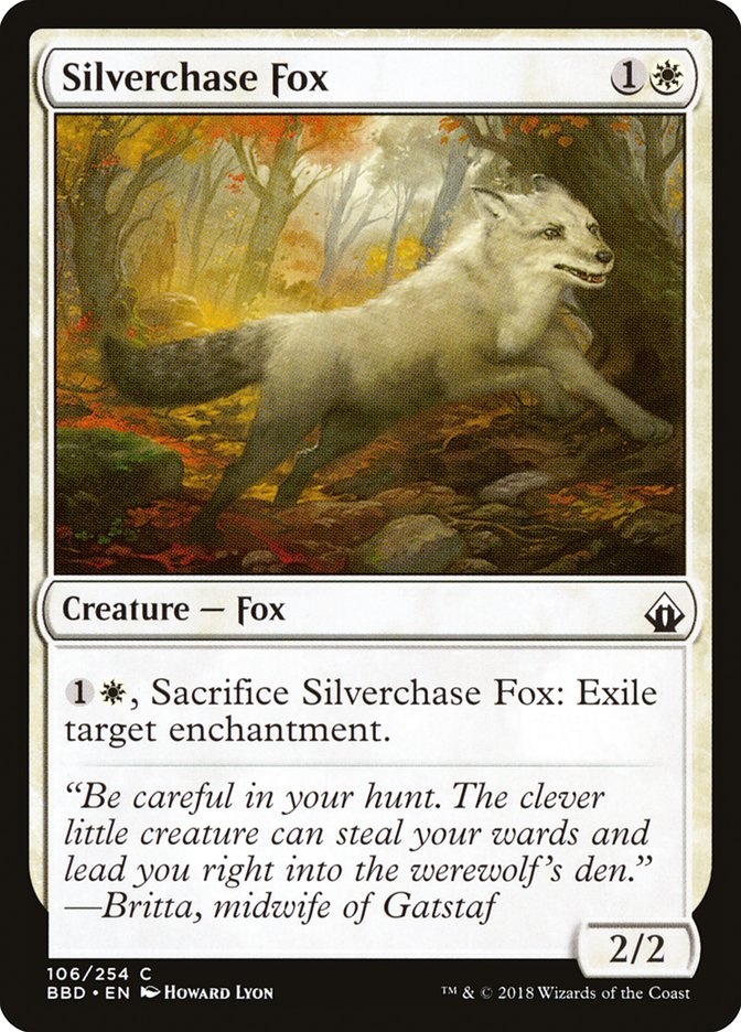 Silverchase Fox [Battlebond] | Grognard Games