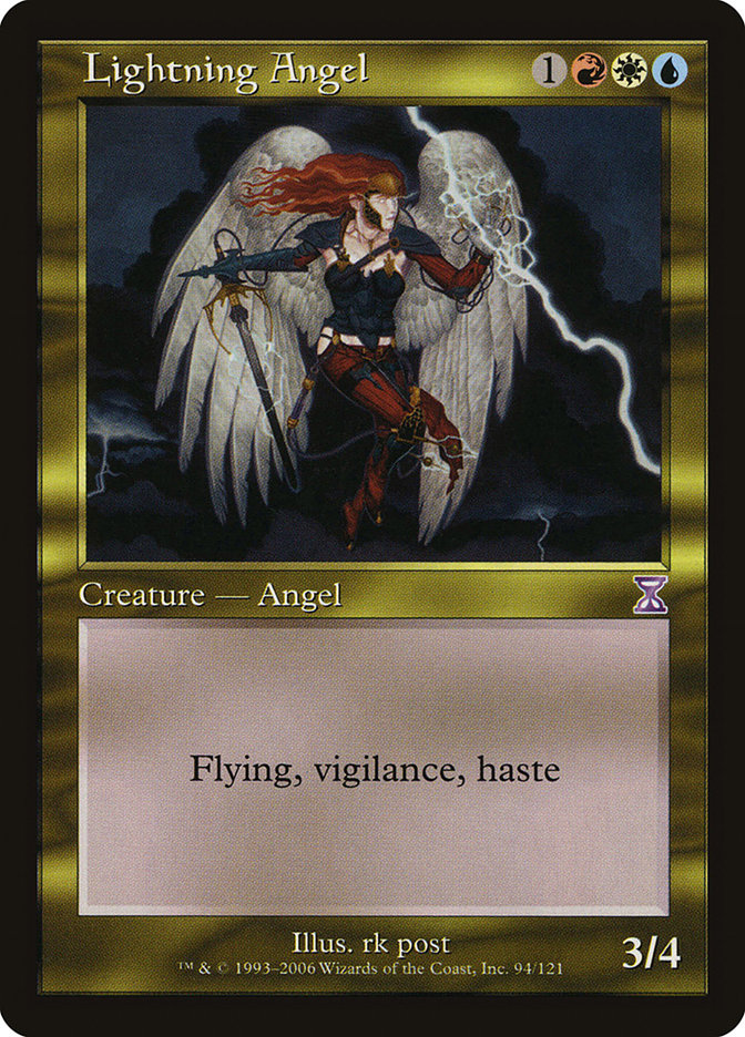 Lightning Angel [Time Spiral Timeshifted] | Grognard Games