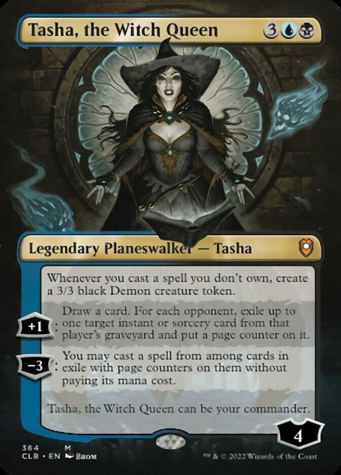 Tasha, the Witch Queen (Borderless) [Commander Legends: Battle for Baldur's Gate] | Grognard Games