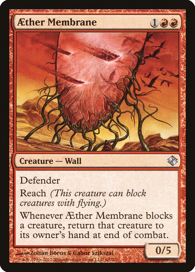 Aether Membrane [Duel Decks: Venser vs. Koth] | Grognard Games