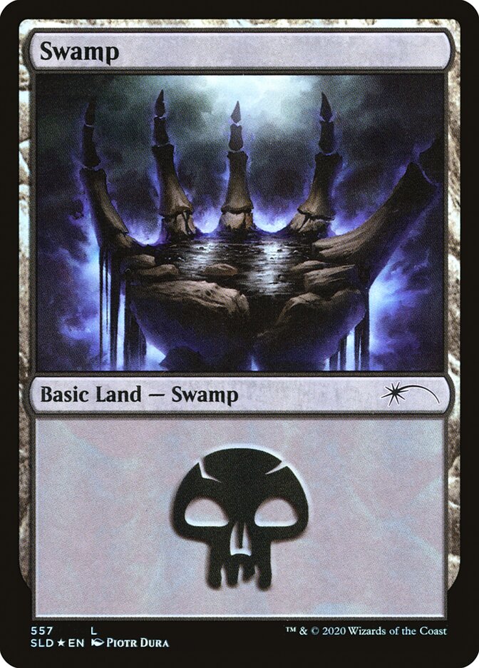 Swamp (Discarding) (557) [Secret Lair Drop Promos] | Grognard Games