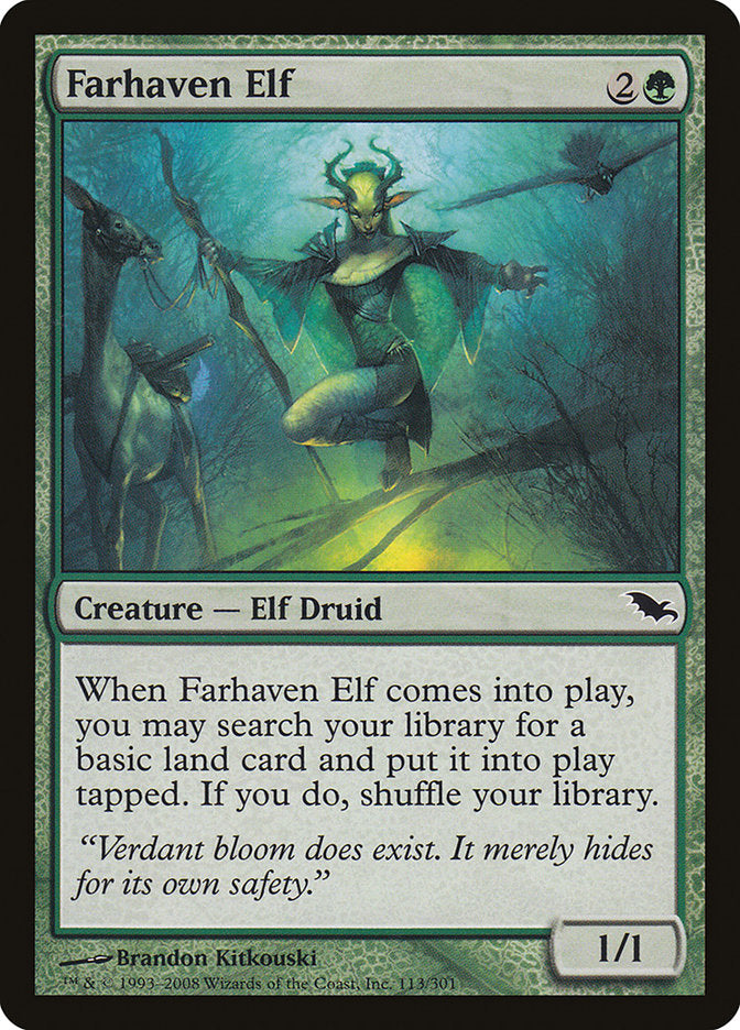 Farhaven Elf [Shadowmoor] | Grognard Games