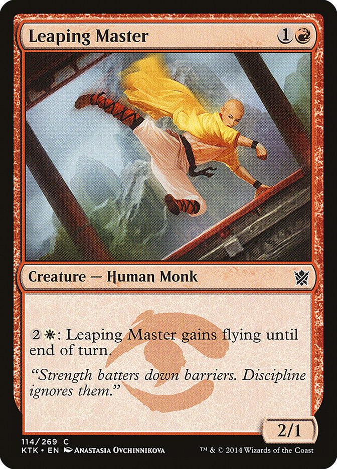 Leaping Master [Khans of Tarkir] | Grognard Games