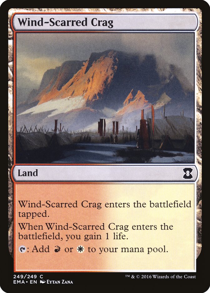 Wind-Scarred Crag [Eternal Masters] | Grognard Games