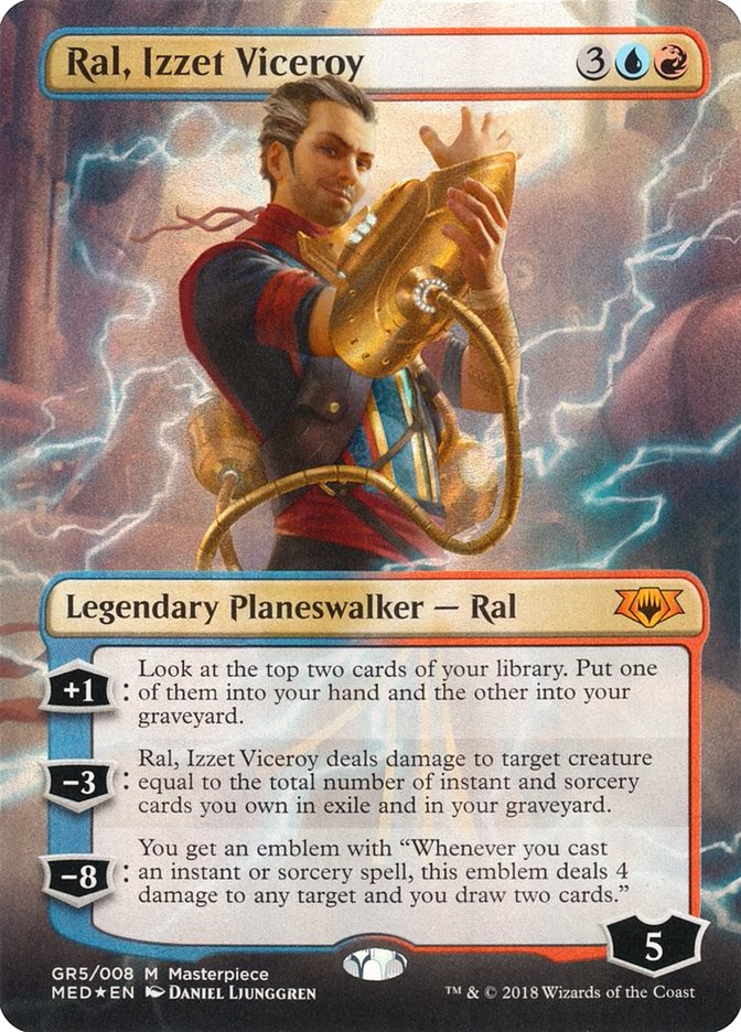 Ral, Izzet Viceroy [Mythic Edition] | Grognard Games