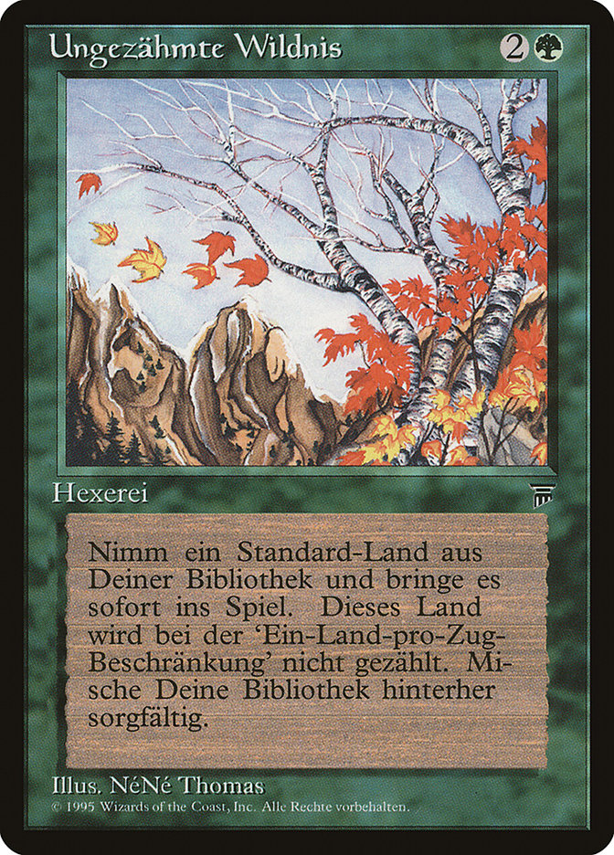 Untamed Wilds (German) - "Ungezahmte Wildnis" [Renaissance] | Grognard Games