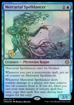 Mercurial Spelldancer [Phyrexia: All Will Be One Prerelease Promos] | Grognard Games