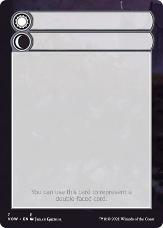 Helper Card (7/9) [Innistrad: Crimson Vow Tokens] | Grognard Games