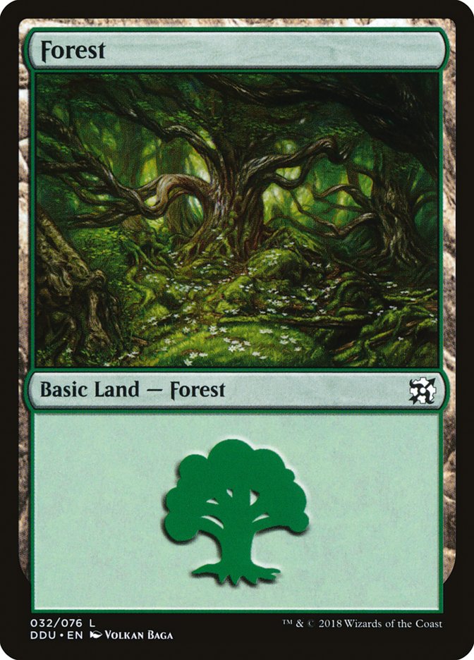 Forest (32) [Duel Decks: Elves vs. Inventors] | Grognard Games