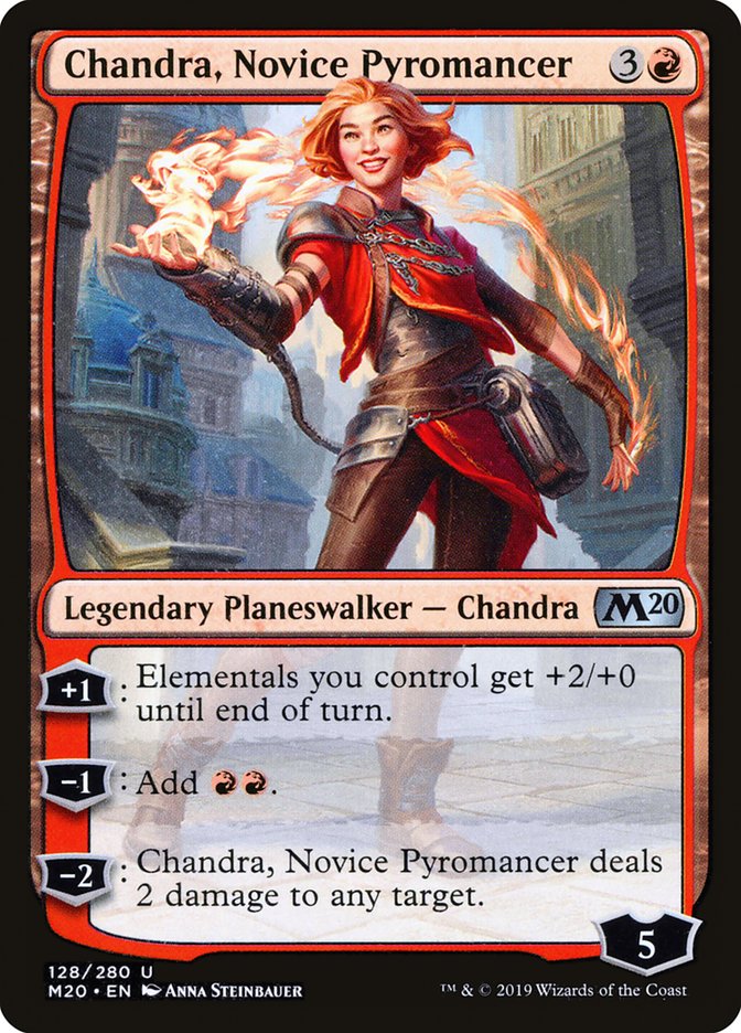Chandra, Novice Pyromancer [Core Set 2020] | Grognard Games