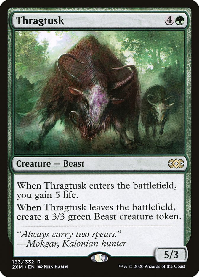 Thragtusk [Double Masters] | Grognard Games