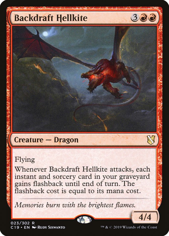 Backdraft Hellkite [Commander 2019] | Grognard Games