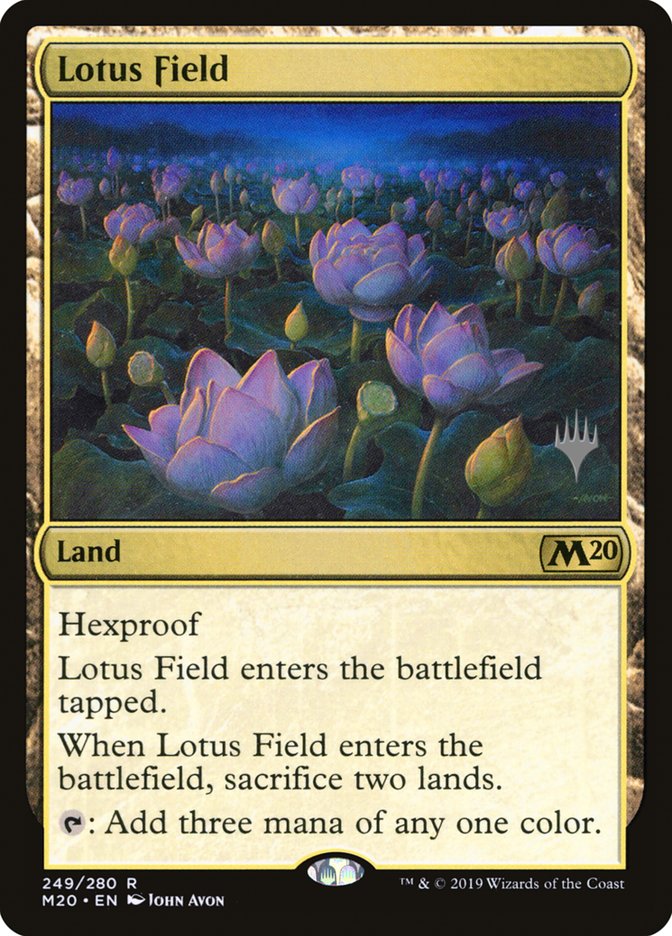 Lotus Field (Promo Pack) [Core Set 2020 Promos] | Grognard Games