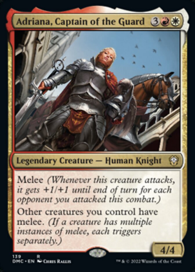 Adriana, Captain of the Guard [Dominaria United Commander] | Grognard Games