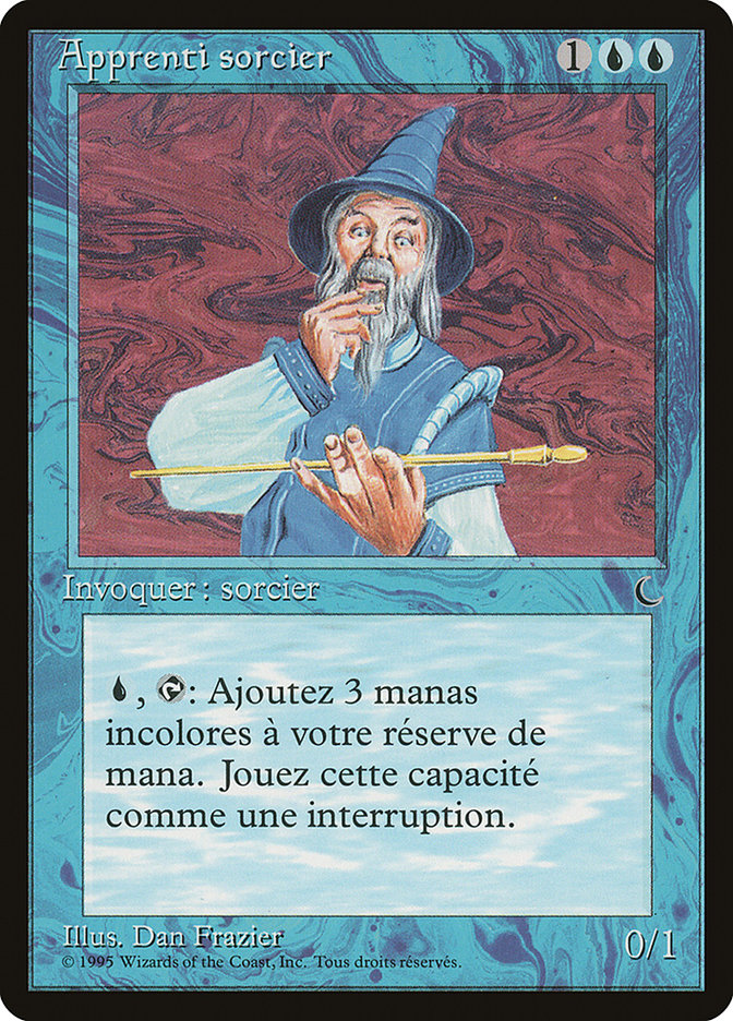 Apprentice Wizard (French) - "Apprenti sorcier" [Renaissance] | Grognard Games