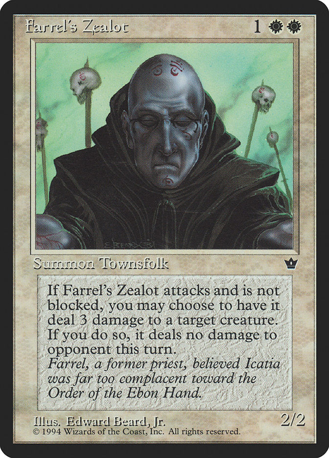 Farrel's Zealot (Edward P. Beard, Jr.) [Fallen Empires] | Grognard Games