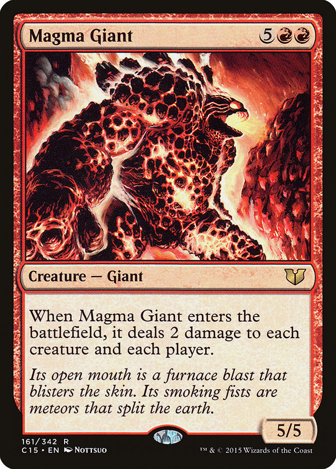 Magma Giant [Commander 2015] | Grognard Games