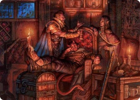 Long Rest Art Card [Dungeons & Dragons: Adventures in the Forgotten Realms Art Series] | Grognard Games