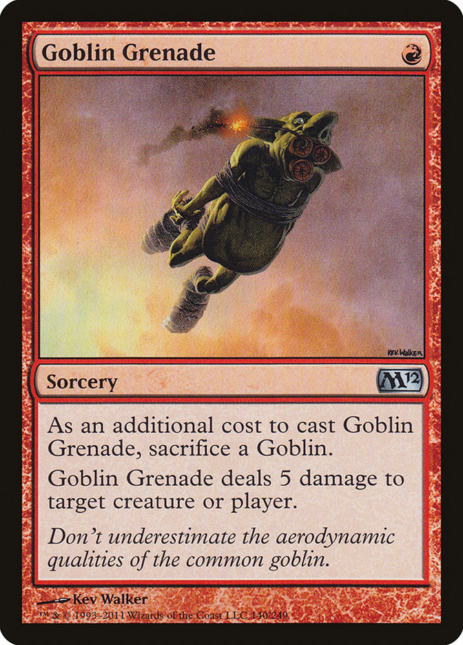 Goblin Grenade [Magic 2012] | Grognard Games