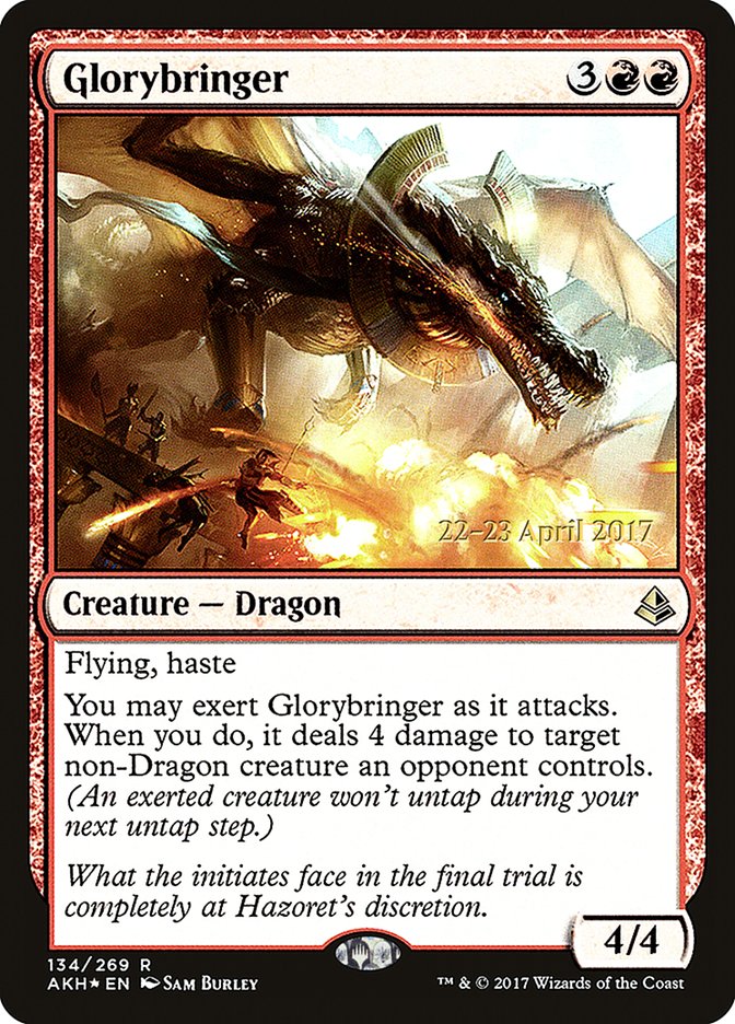 Glorybringer  [Amonkhet Prerelease Promos] | Grognard Games