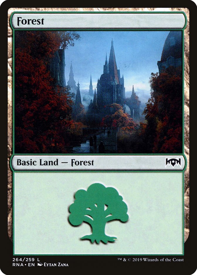 Forest (264) [Ravnica Allegiance] | Grognard Games